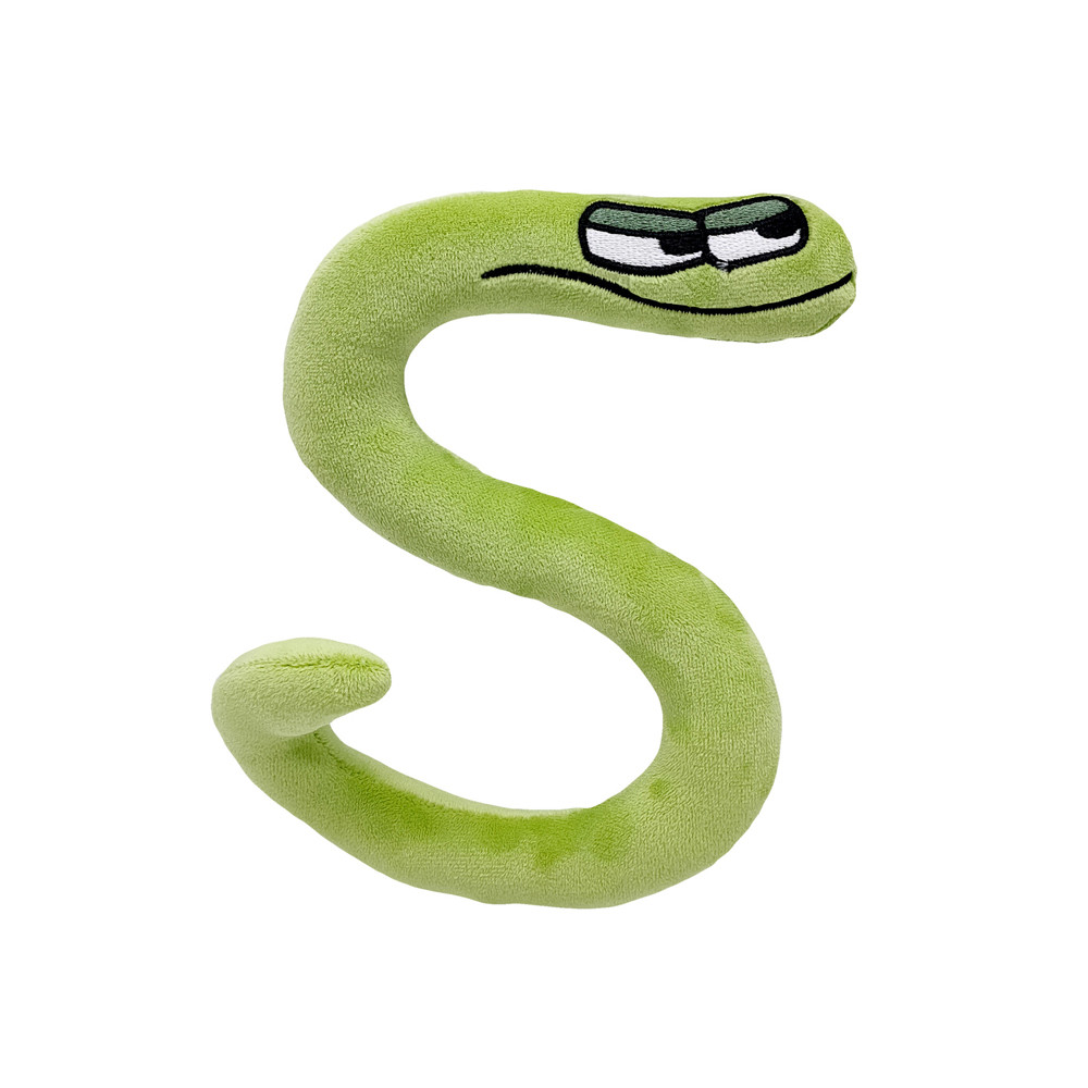 S From Alphabet Lore Plush Toy
