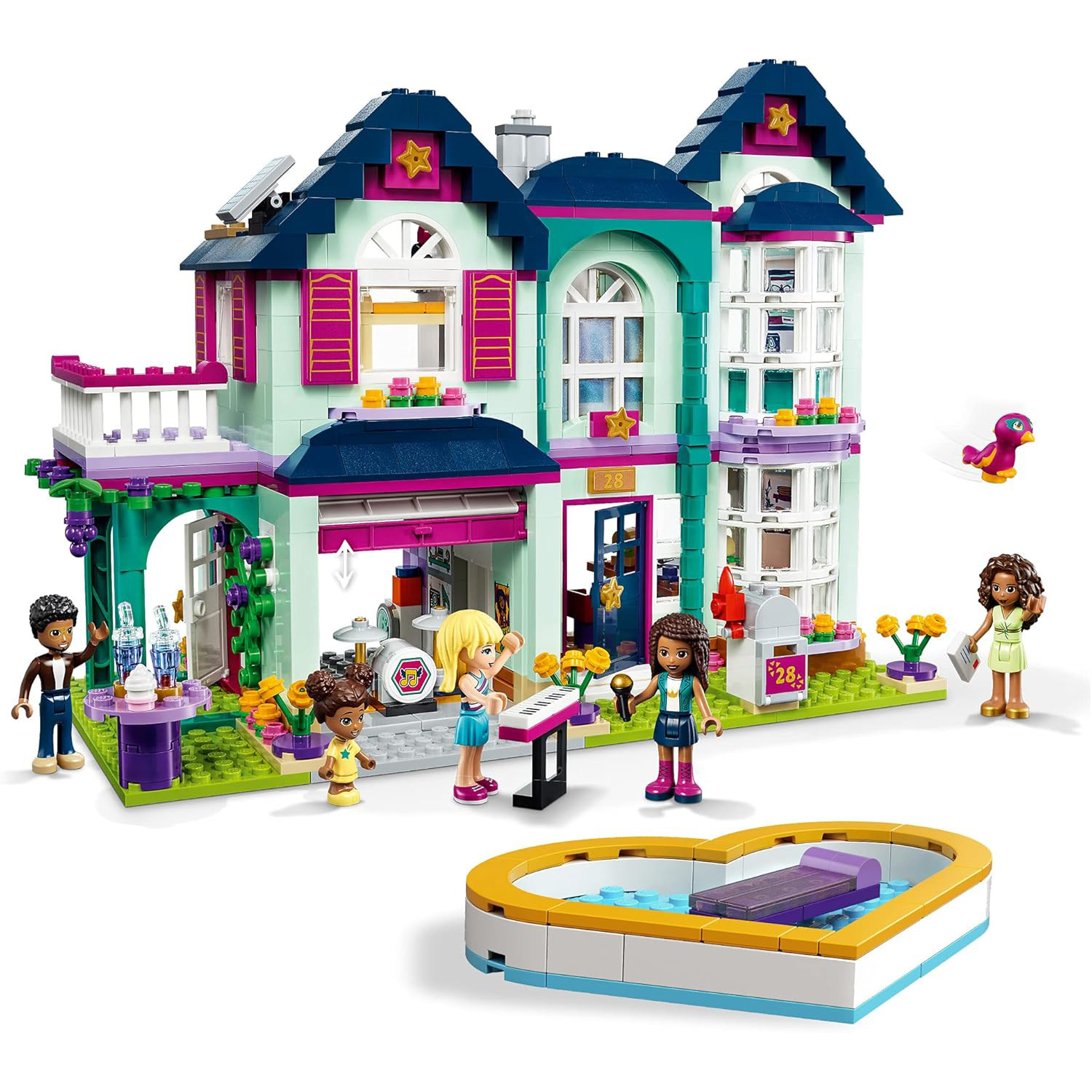 Friends Andrea's Family House 41449 Brick Building Kit