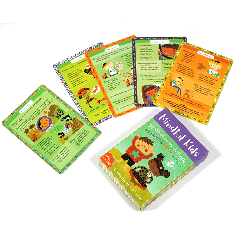 Mindful Kids: Family Kids Mindfulness Management Fun and Functional Cards Game
