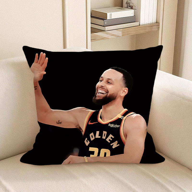 Stephen Curry NBA Golden State Warriors Waving Soft Stuffed Plush Pillow Multiple Sizes