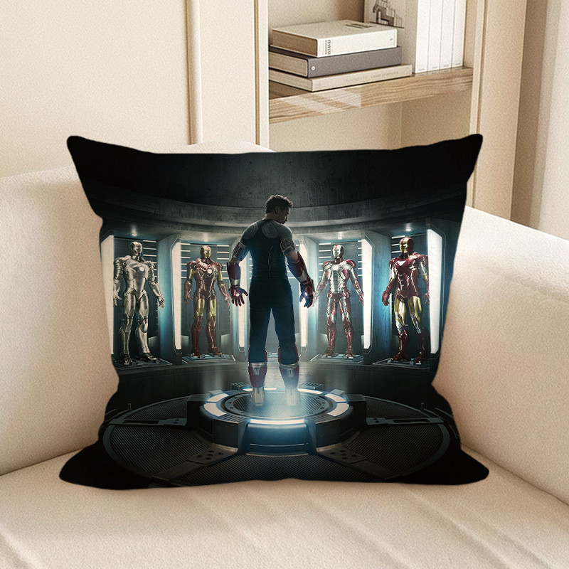 Marvel Iron Man Hall of Armor Soft Stuffed Plush Pillow Multiple Sizes