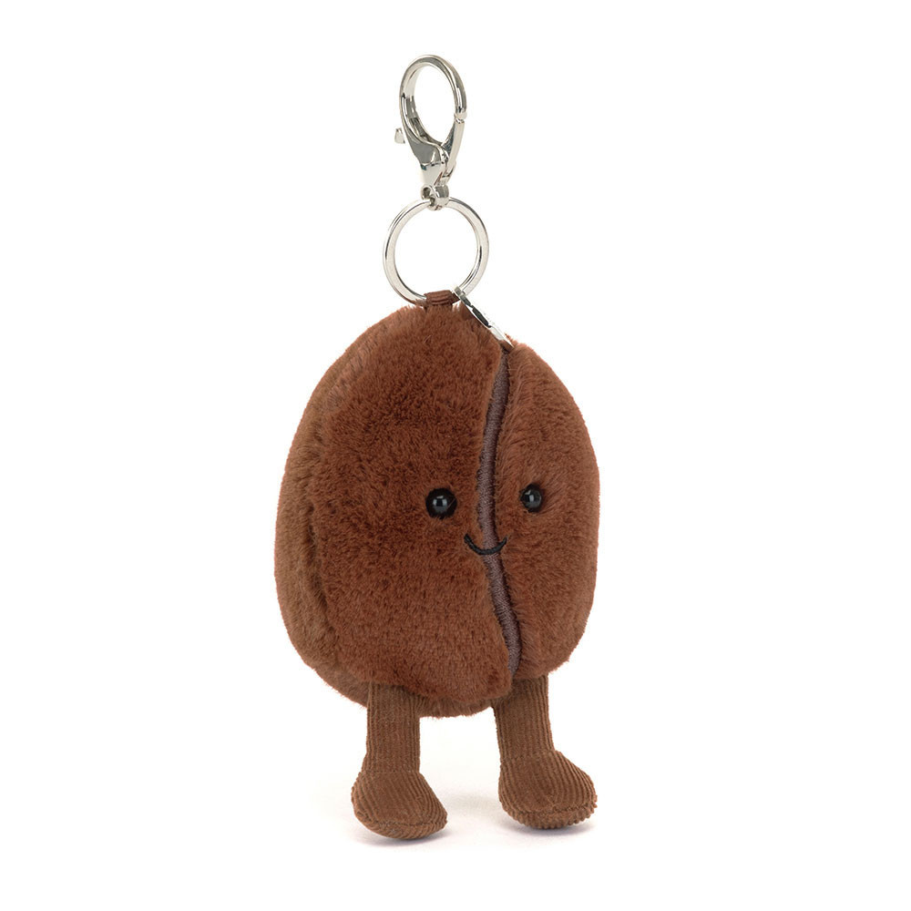 Jellycat Amuseables Coffee Bean Bag Charm 17cm 6.7inches