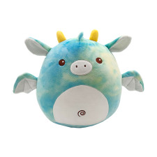Squishmallows Blue Dragon Plush