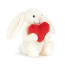 Jellycat Amuseables Bashful Red Love Heart Bunny Medium Soft Stuffed Plush Valentine's Day - 31cm