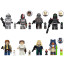 Star Wars Ahsoka Han Solo Brick Minifigure Custom Set 8 Pcs