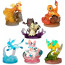 Pokemon Skill Collection Figure Statue Set 6 Pcs Vol 1