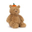 Jellycat Amuseables Bartholomew Bear Pumpkin Soft Stuffed Plush 30cm 11.81inches