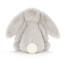 Jellycat Bashful Silver Bunny Small Soft Stuffed Plush 18cm 7.08inches