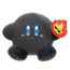 Kirby Black Soft Stuffed Plush Multiple Sizes