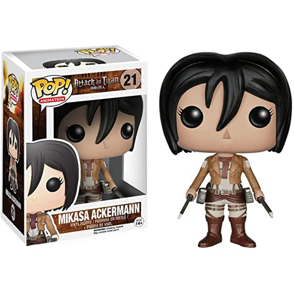 Funko Pop Attack On Titan Mikasa Ackerman #21 Vinyl Figure
