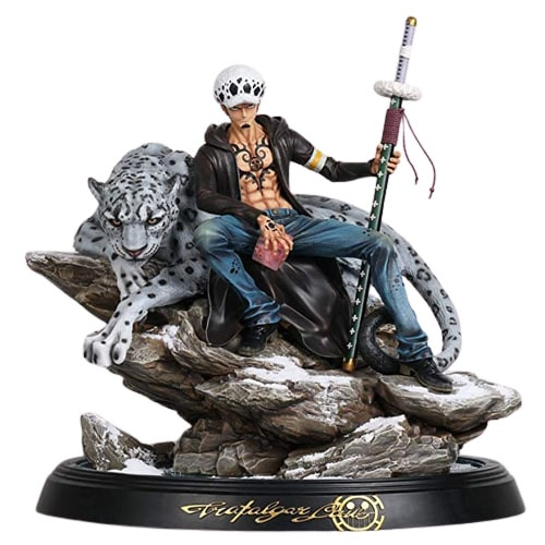 Trafalgar D. Water Law Snow Leopard Sence From One Piece GK Figure Statue