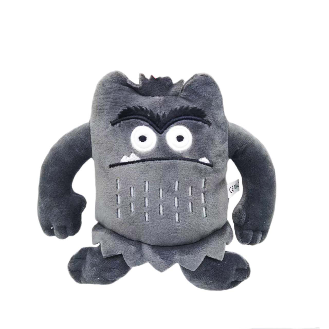 Grey Monster From The Color Monster Plush Toy