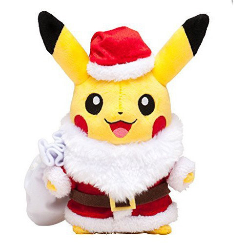 Pikachu Christmas Theme From Pokemon Plush Toy