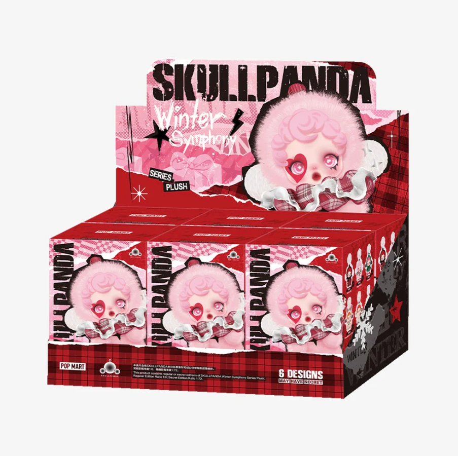Skullpanda Winter Series Figures Pop Mart Box of 6 Blind Boxes