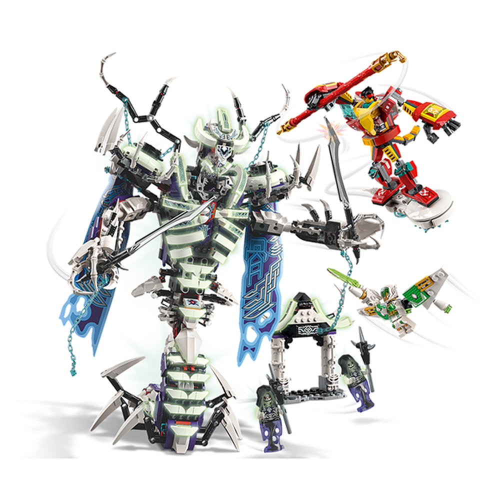 Monkie Kid The Bone Demon 80028 Brick Building Kit