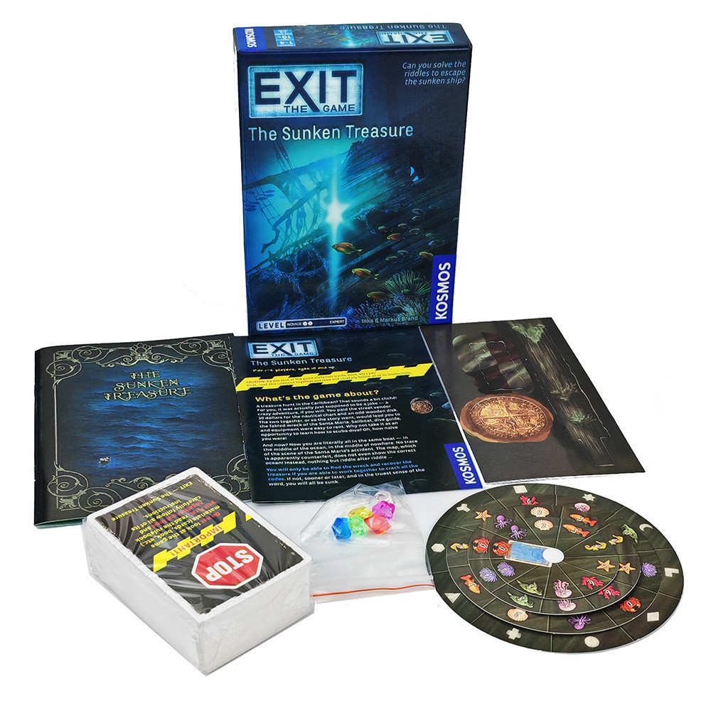 Exit The Sunken Treasure Card Game