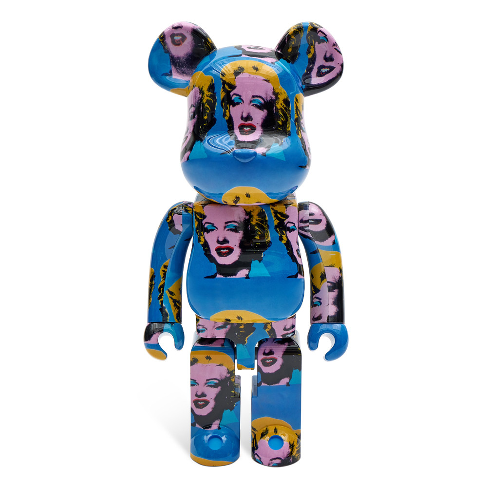 Bearbrick Andy Warhol Marilyn Monroe 400% Figure 28cm 11.02inches