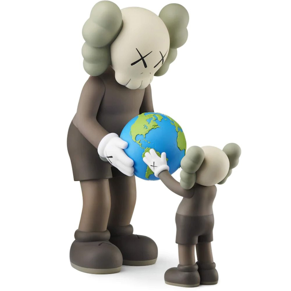 KAWS The Promise Open Edition Vinyl Figure 36cm 14.17inches Brown