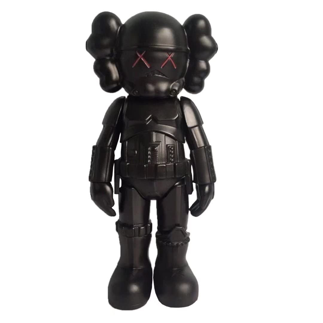 KAWS Star Wars Storm Trooper Black Vinyl Figure 25cm 9.84inches