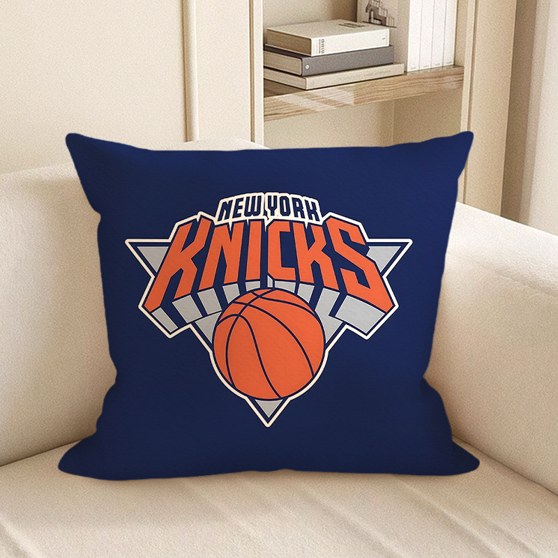 New York Knicks NBA Team Logo Soft Stuffed Plush Pillow Multiple Sizes