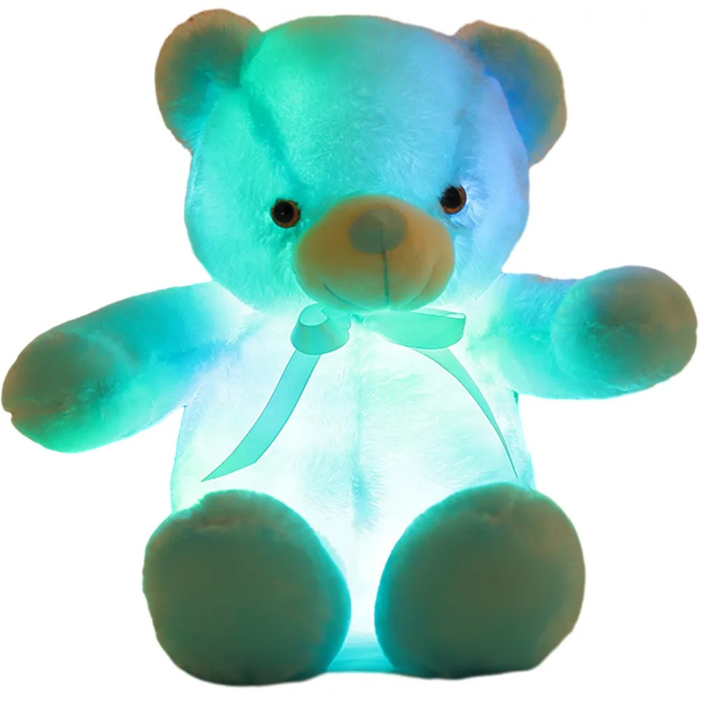 Blue Glowing Teddy Bear Plush Toy 50cm 16.98inches