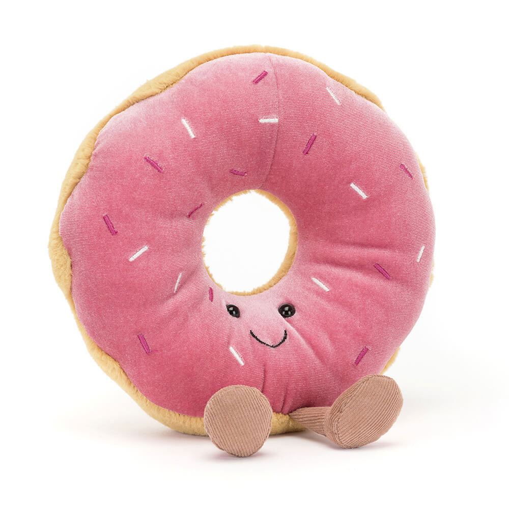 Jellycat Amuseables Doughnut Soft Stuffed Plush 18cm 7.08inches