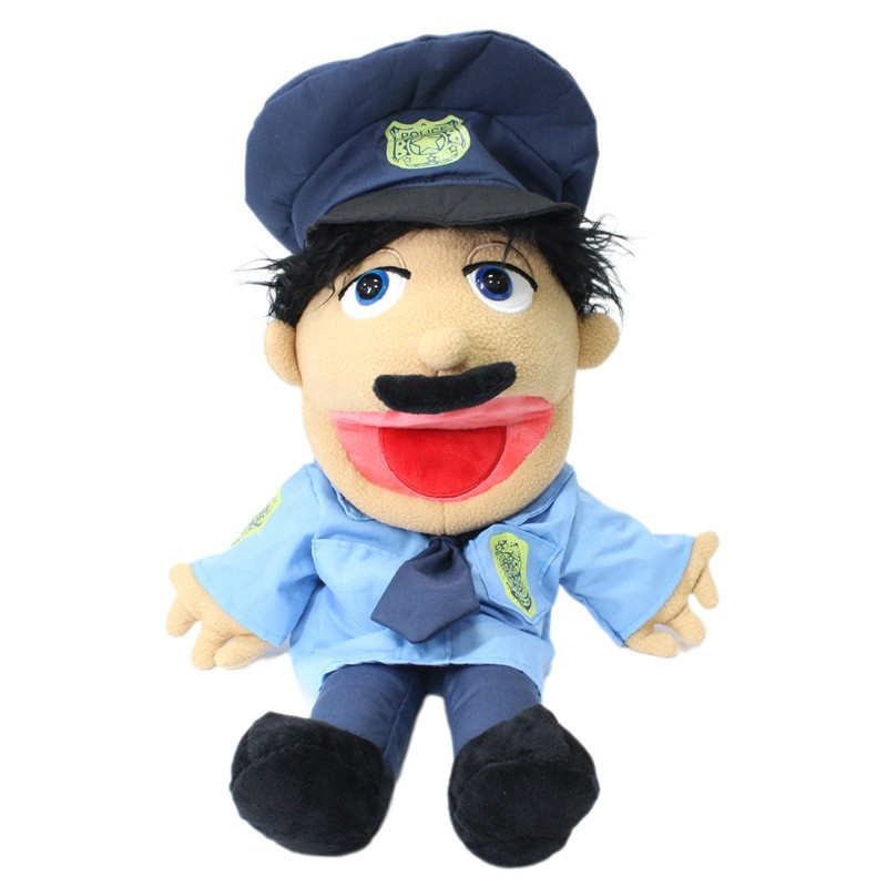 Police Officer Puppet Plush Toy 55cm 21.7inches