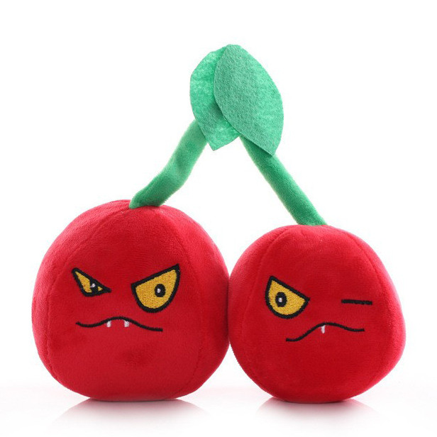 Plants vs Zombies Cherry Bomb Plush Toy 18cm 7inches