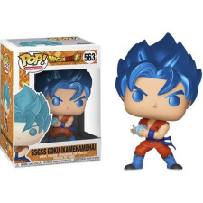 Funko Pop SSGSS Goku Kamehameha Metallic #563 Vinyl Figure