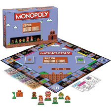 Monopoly Super Mario Bros Collector's Edition Board Game