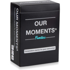 Our Moments Families Edition: Family Kids Travel Road Trip Loving Family Card Game