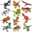 Dinosaurs Jurassic Brick Minifigure Custom Set 12 Pcs