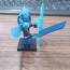 Blue Beetle Brick Minifigure Custom
