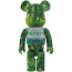 My First Bearbrick Baby Forest Green Version 400% Figure 28cm 11.02inches