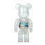Bearbrick X-Girl Clear White 400% Figure 28cm 11.02inches