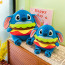 Disney Stitch Hamburger Soft Stuffed Plush Multiple Sizes
