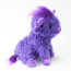 Living Nature Highland Cow Purple Plush Toy 25cm 9.8inches