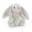 Jellycat Bashful Silver Bunny Small Soft Stuffed Plush 18cm 7.08inches