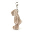 Jellycat Bashful Beige Bunny Bag Charm 13cm 5.11inches
