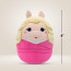 Squishmallows Miss Piggy Muppets Plush Toy 20cm 7.8inches