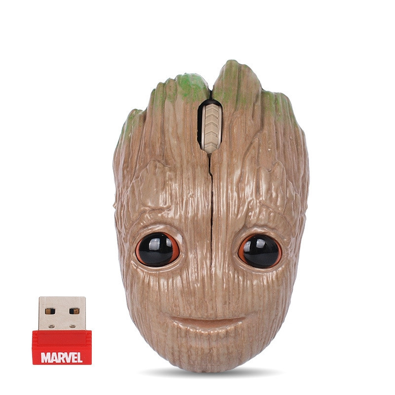 Baby Groot Shape Mouse USB