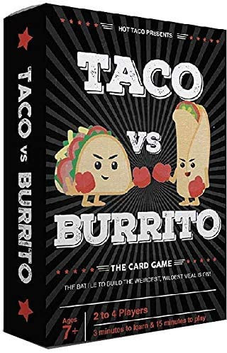 Taco vs Burrito Strategic Card Game