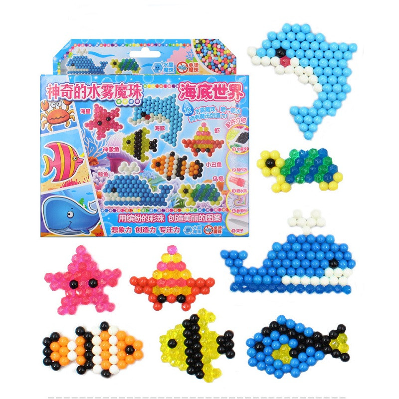 Water Bead Art Creator Set - Sea Animals