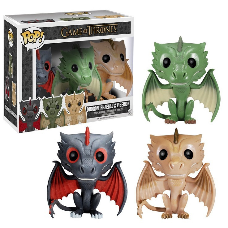 POP! Vinyl Game of Thrones Dragon 3-Pack