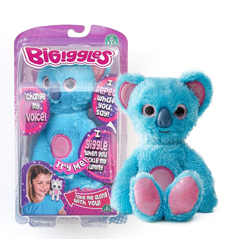 BiGiggles Blue The Koala Talking Plush