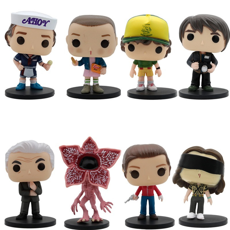 Stranger Things 8 Pcs Figure Set