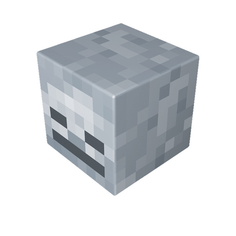 Minecraft Magnetic Skeleton Blocks Kit Toy 3 Pcs Set