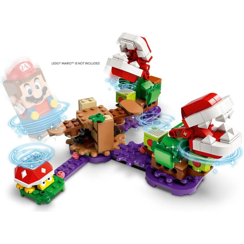 Super Mario Piranha Plant Puzzling Challenge Expansion Set 71382 Brick Building Kit
