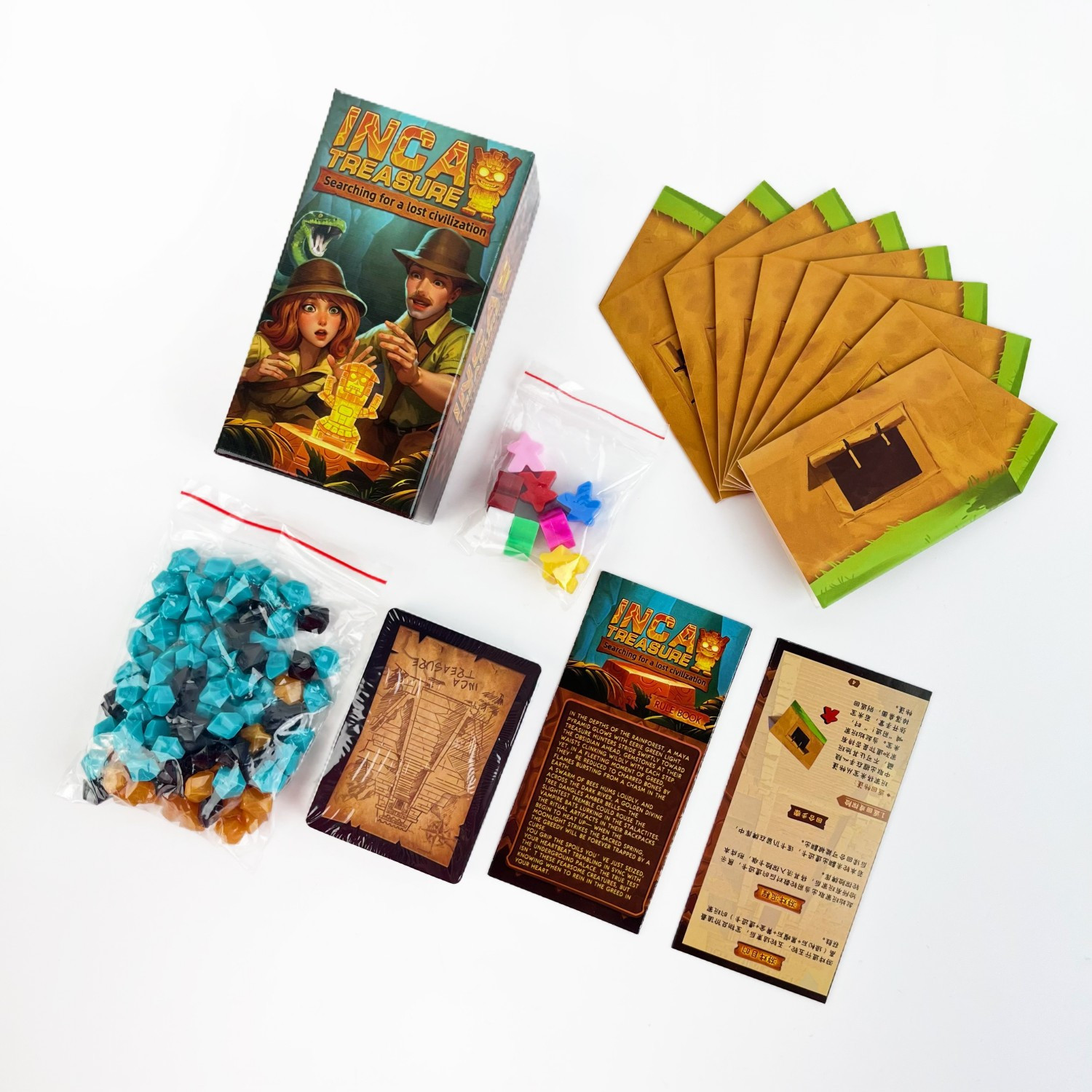 Inca Treasure Searching For a Lost Civilization Board Game