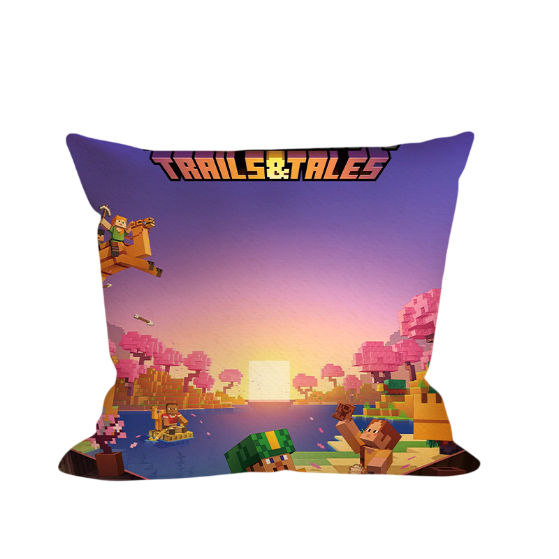 Minecraft Trails & Tales Soft Stuffed Plush Pillow Multiple Sizes